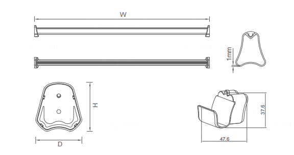 Ralphie Series Hanging Rod-1