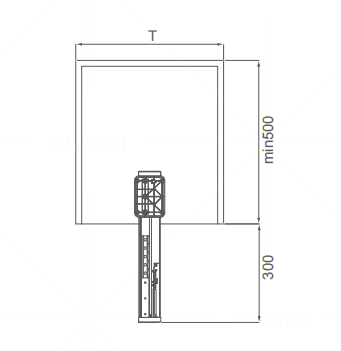 Ralphie Series Soft Close Top-install Clothes Rack