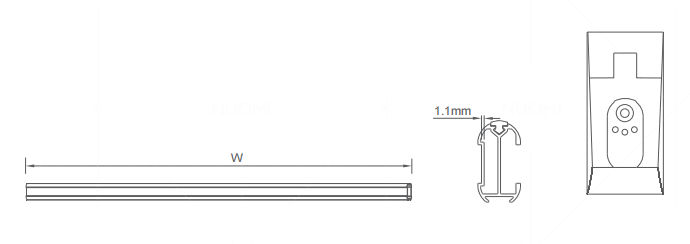 Violet Series Clothes Rail