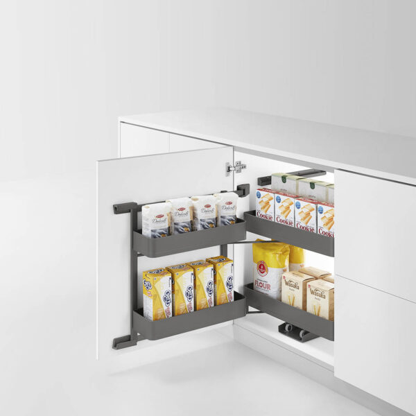 Encanto Series Base Cabinet Mini Pantry Roll-out