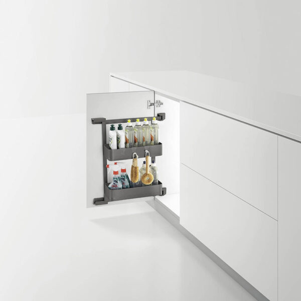 Encanto Series Side Basket Attached Door Under Sink