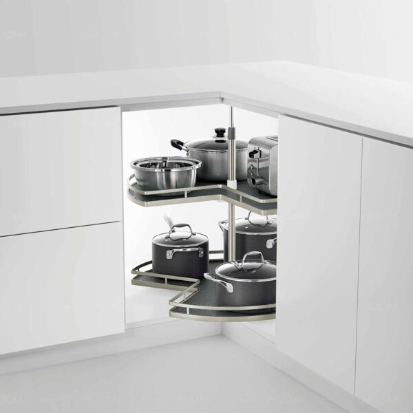 Champagne Rose Series 270° Turnable Shelf