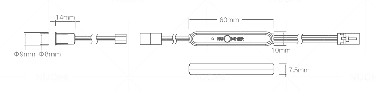 Door Control & Hand Sweep Sensor Switch