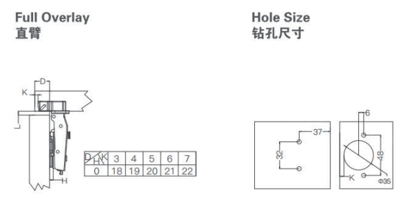 Luxuriance Series Small Angle Two Section Force Buffering Hinge For Thick Door-2