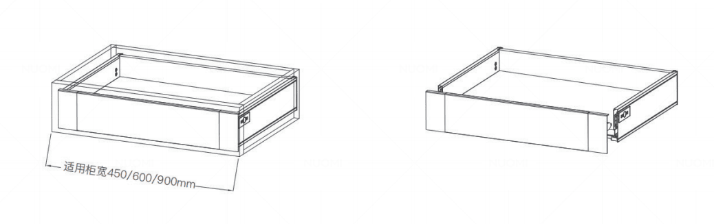 Simple Series Low Inner Front Board For Drawer Box