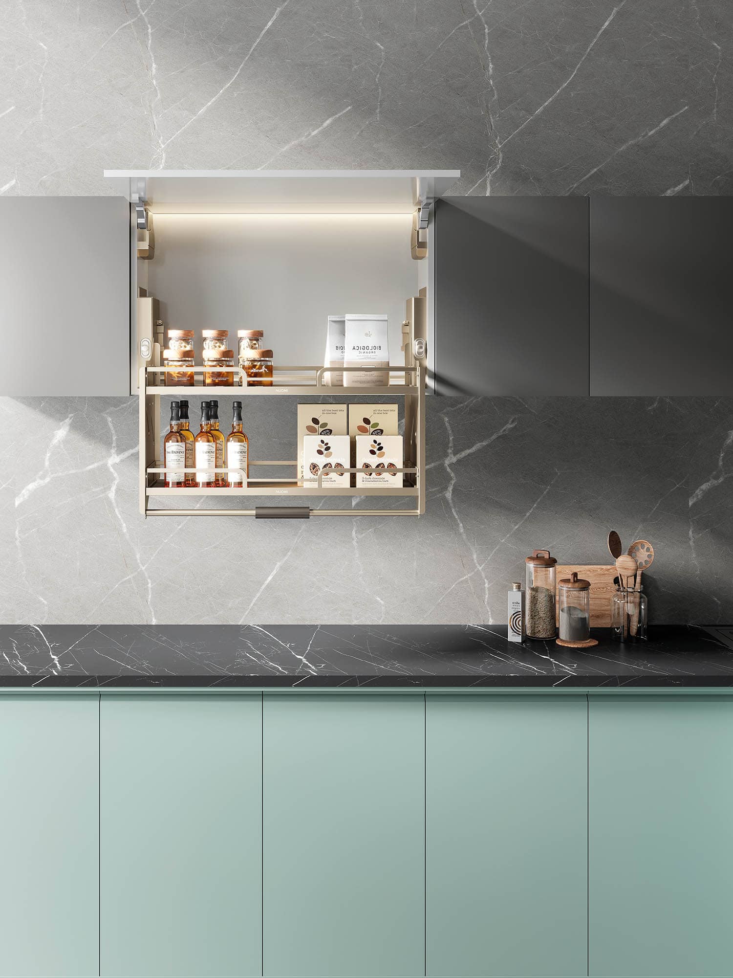 香槟玫瑰升降机1