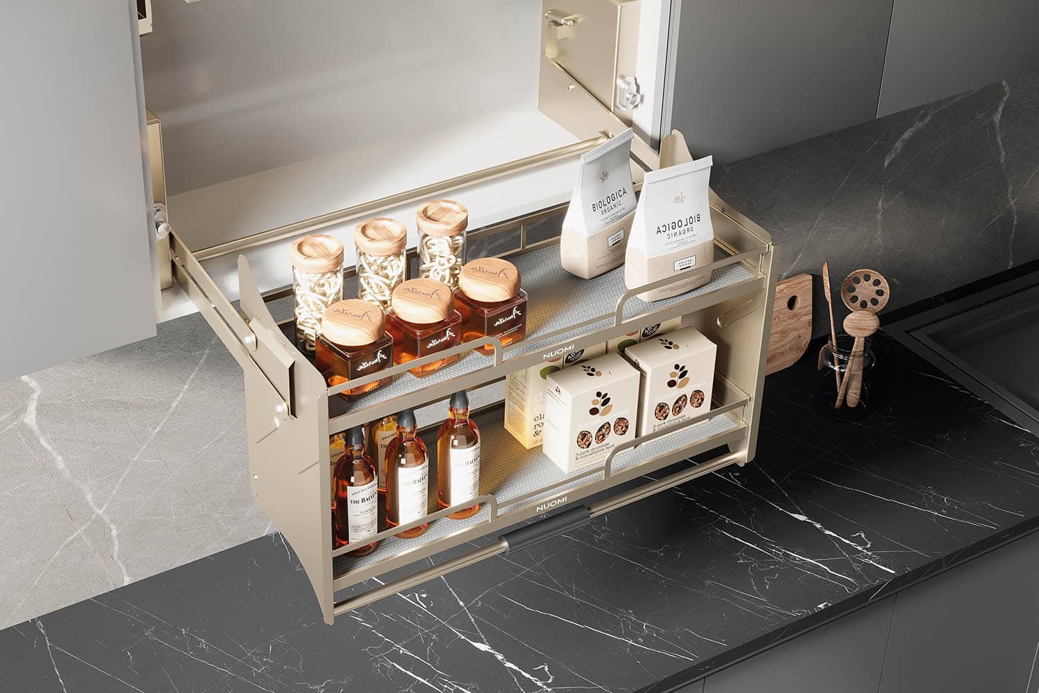 香槟玫瑰升降机2