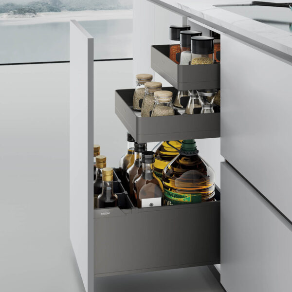 Encanto Series Three-Layer Multifunctional Seasoning Basket