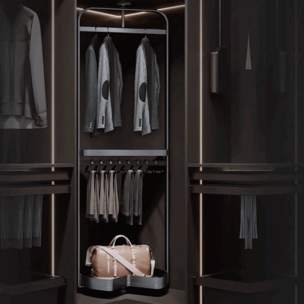 Hera Series High Rotatable Multifunctional Shelf