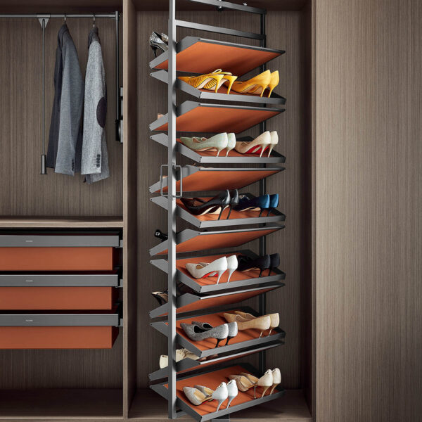 Effie Series 360° Rotatable Multi-Layer Shoe Rack
